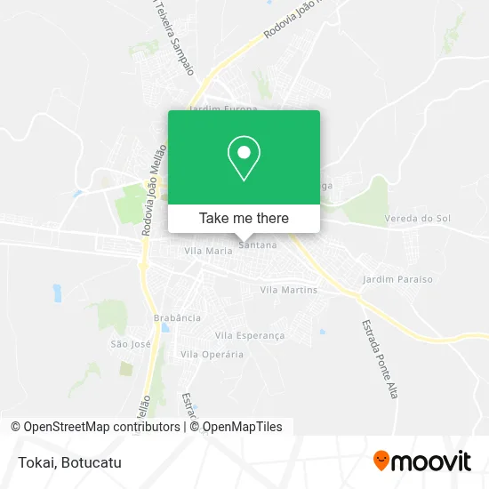 Tokai map