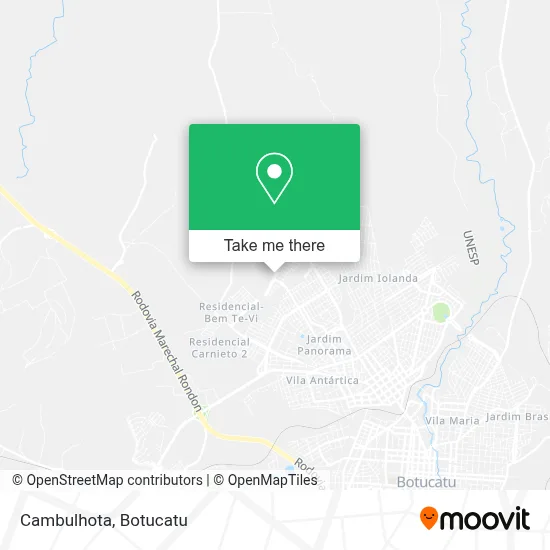 Cambulhota map