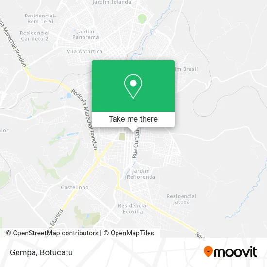Gempa map