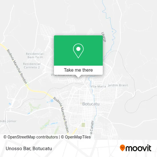 Unosso Bar map