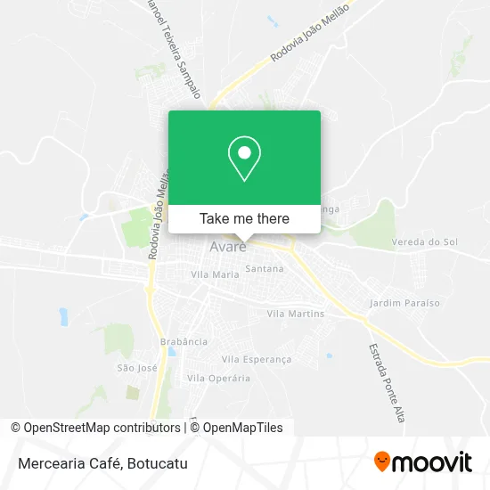 Mercearia Café map
