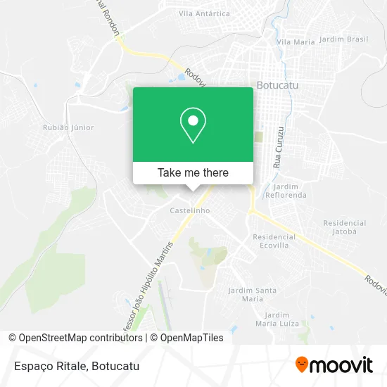 Espaço Ritale map