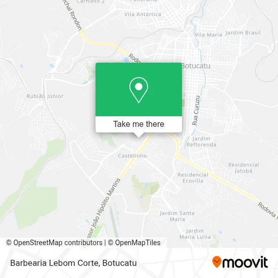 Barbearia Lebom Corte map