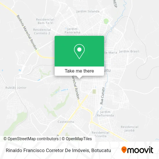 Rinaldo Francisco Corretor De Imóveis map