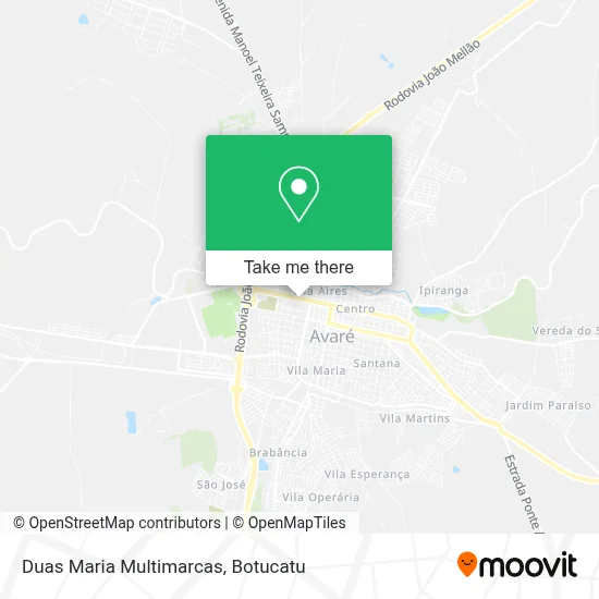 Duas Maria Multimarcas map