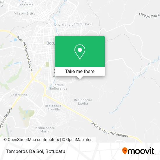 Temperos Da Sol map