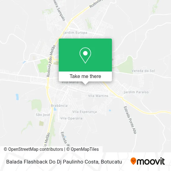 Balada Flashback Do Dj Paulinho Costa map