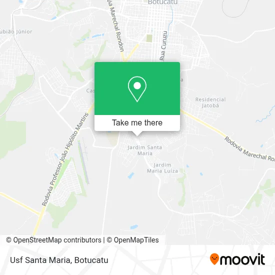 Usf Santa Maria map