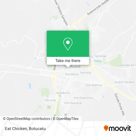 Eat Chicken map