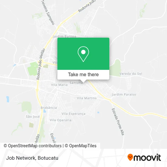 Job Network map