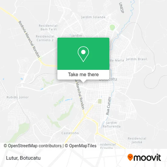 Lutur map