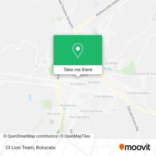 Ct Lion Team map