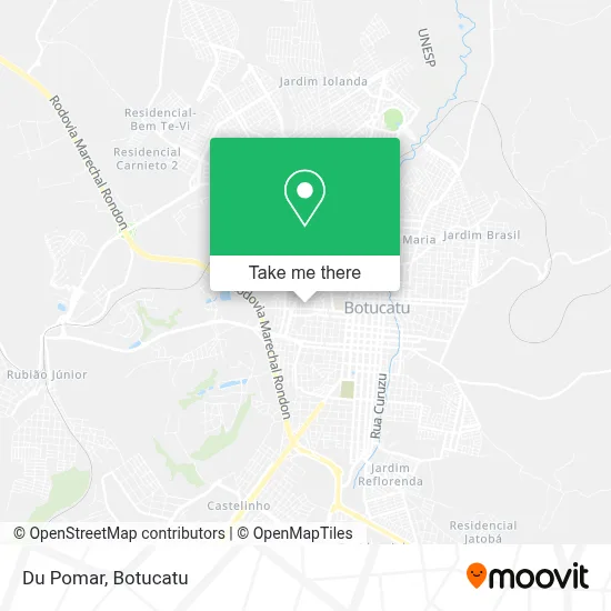 Du Pomar map
