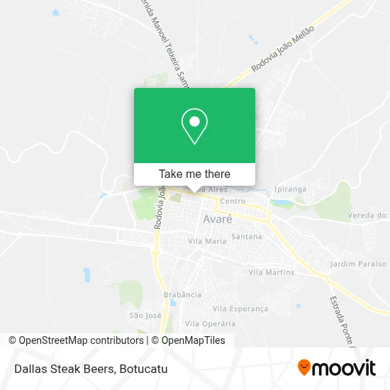 Dallas Steak Beers map