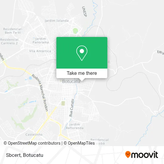 Sbcert map