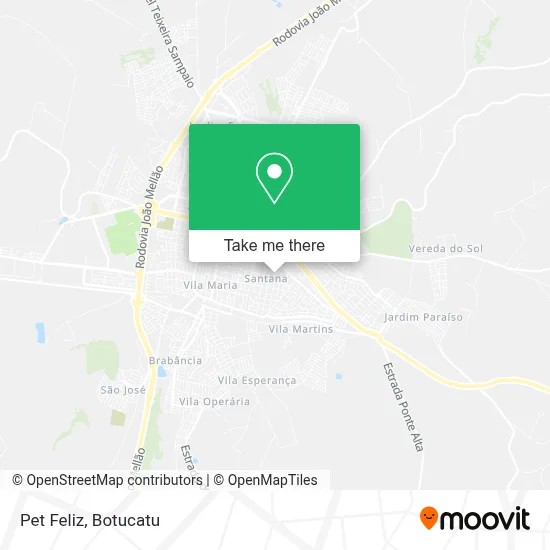 Pet Feliz map