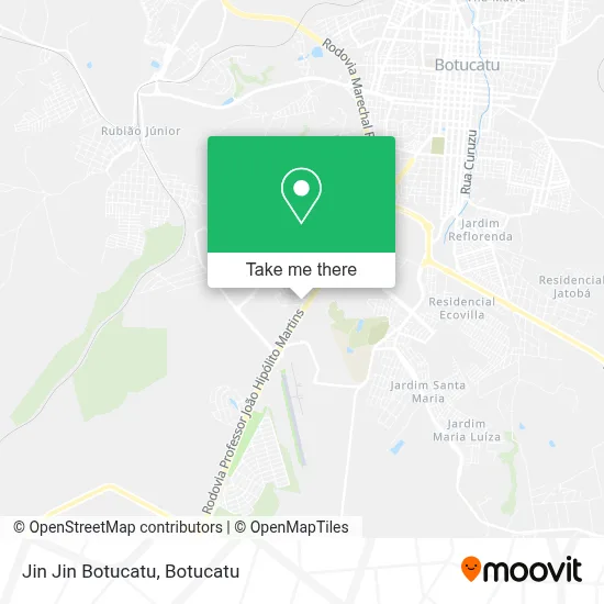 Jin Jin Botucatu map