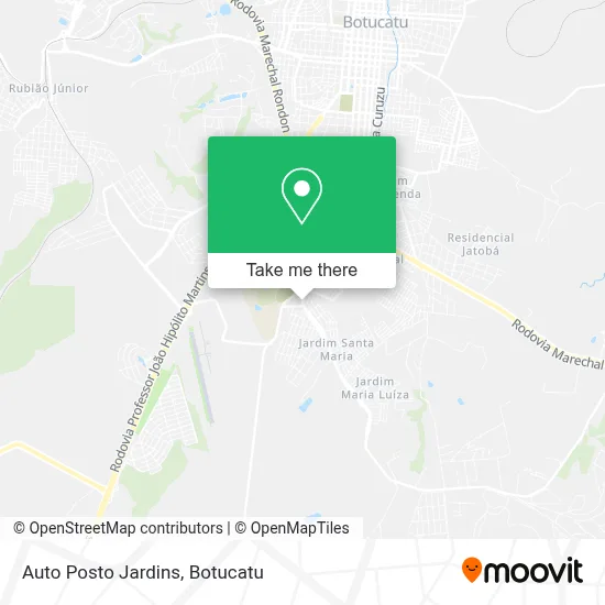 Auto Posto Jardins map