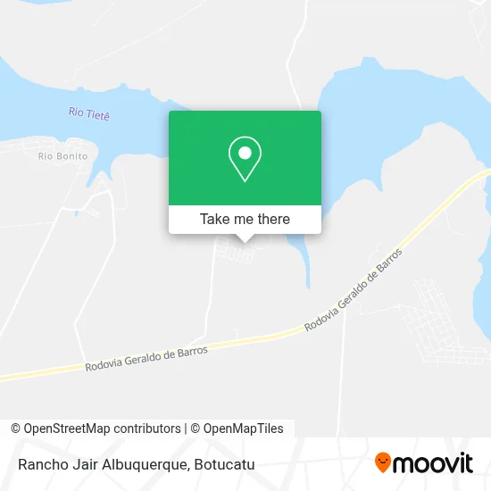 Rancho Jair Albuquerque map