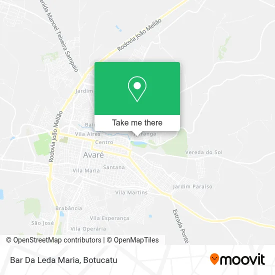 Bar Da Leda Maria map