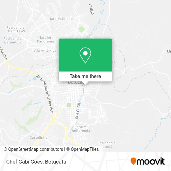 Chef Gabi Goes map