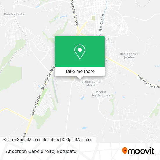 Anderson Cabeleireiro map