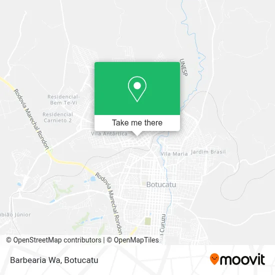 Barbearia Wa map
