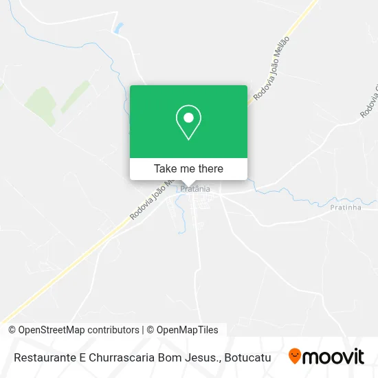Restaurante E Churrascaria Bom Jesus. map