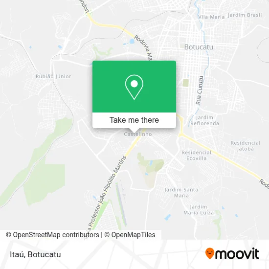 Itaú map
