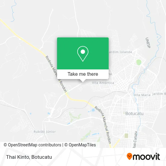 Thai Kinto map