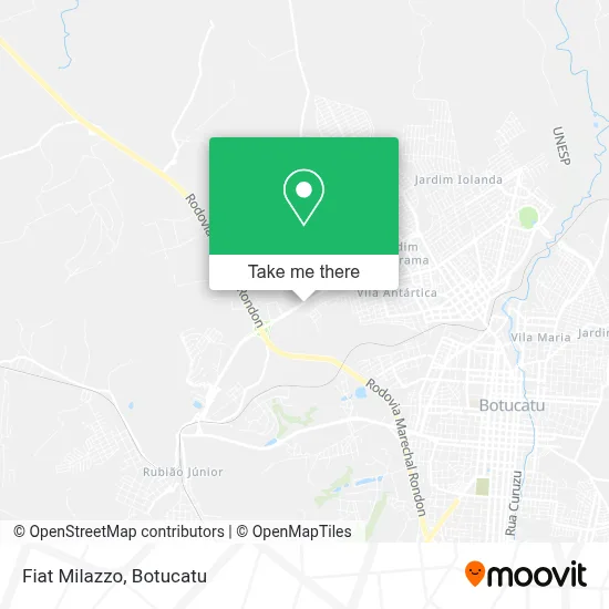 Fiat Milazzo map