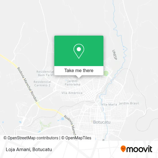 Loja Amani map