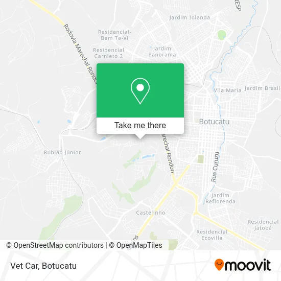 Vet Car map
