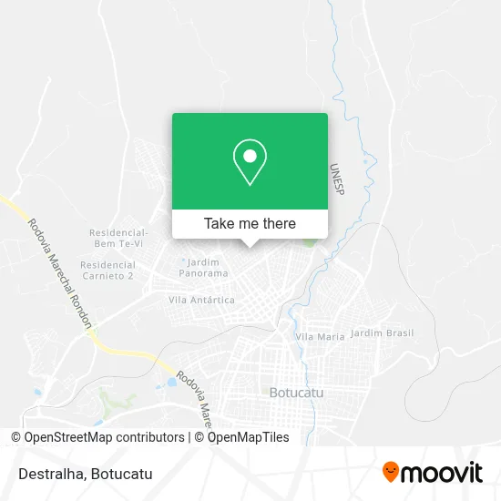 Destralha map