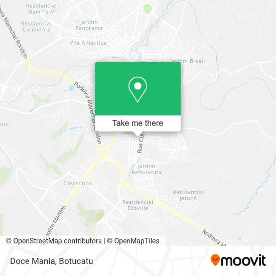 Doce Mania map