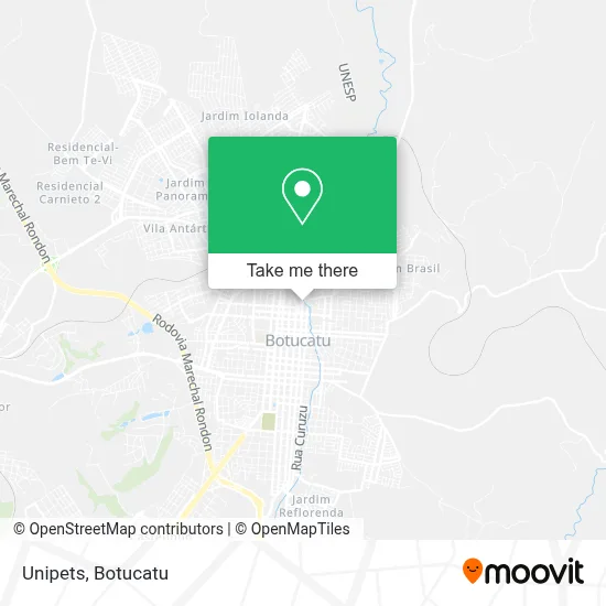 Unipets map