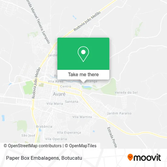 Paper Box Embalagens map