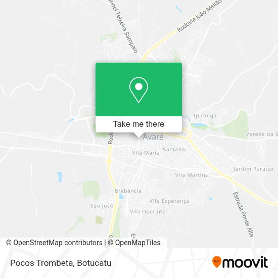 Pocos Trombeta map