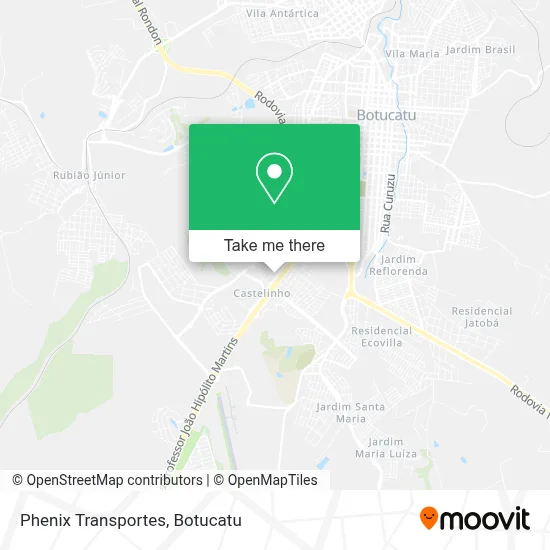 Phenix Transportes map