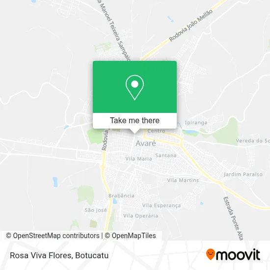 Rosa Viva Flores map
