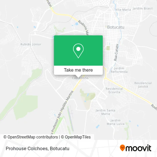 Prohouse Colchoes map