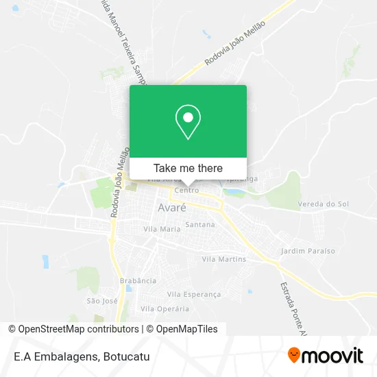 E.A Embalagens map