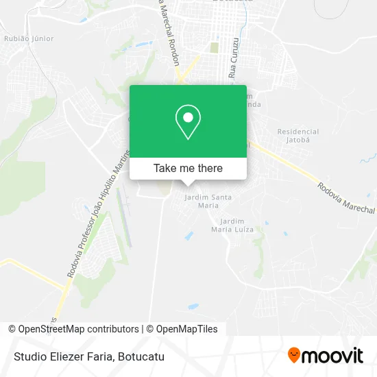 Studio Eliezer Faria map