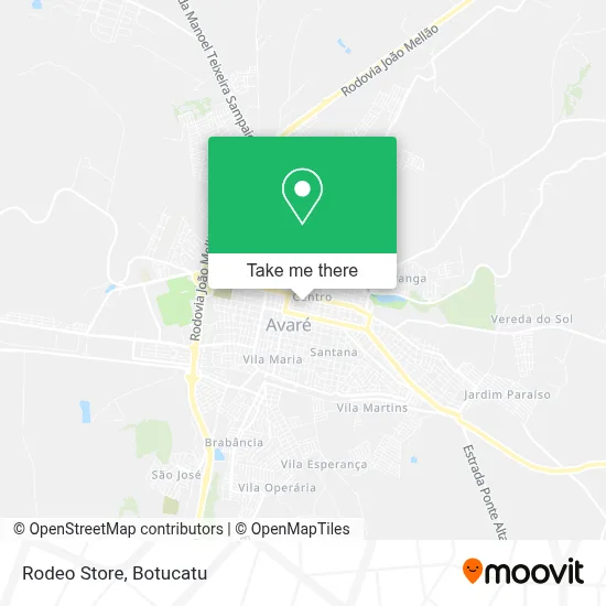 Rodeo Store map