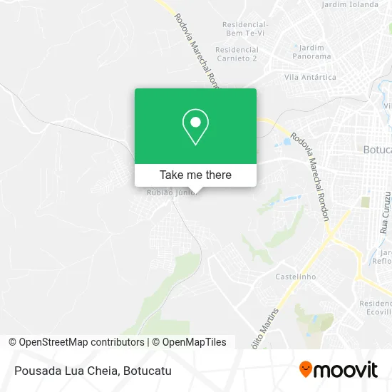 Pousada Lua Cheia map