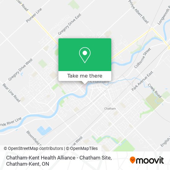 Chatham-Kent Health Alliance - Chatham Site plan