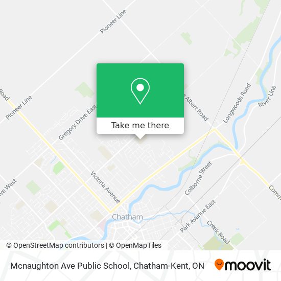 Mcnaughton Ave Public School map