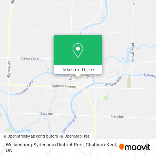 Wallaceburg Sydenham District Pool plan