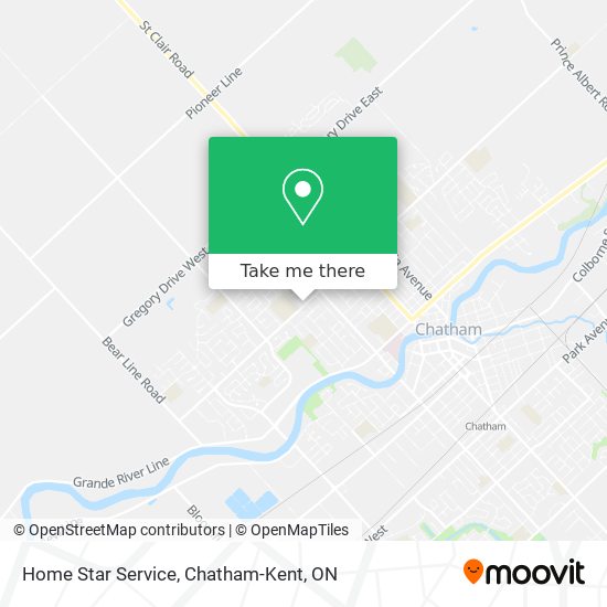 Home Star Service map