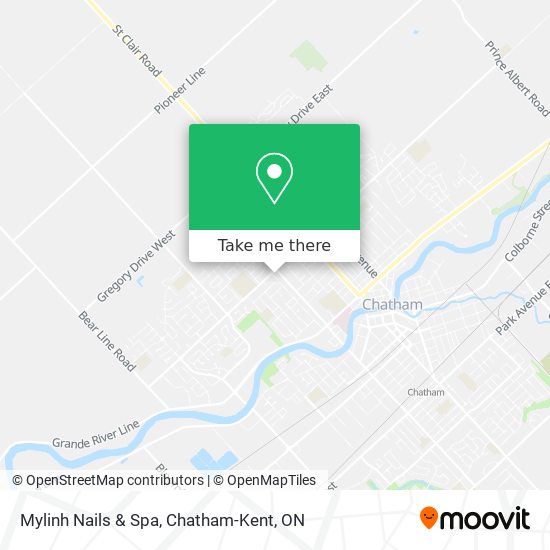 Mylinh Nails & Spa map